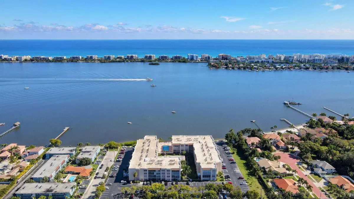 PALM LAKE FROM THE AIR at 1502 S Lakeside Drive #401, Lake Worth Beach