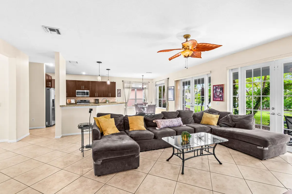 Living Room at 21958 Palm Grass Drive, Boca Raton