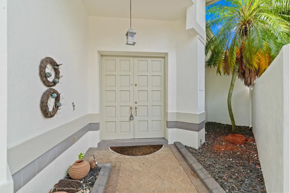 House entrance. at 1500 Lacosta Drive, Pembroke Pines