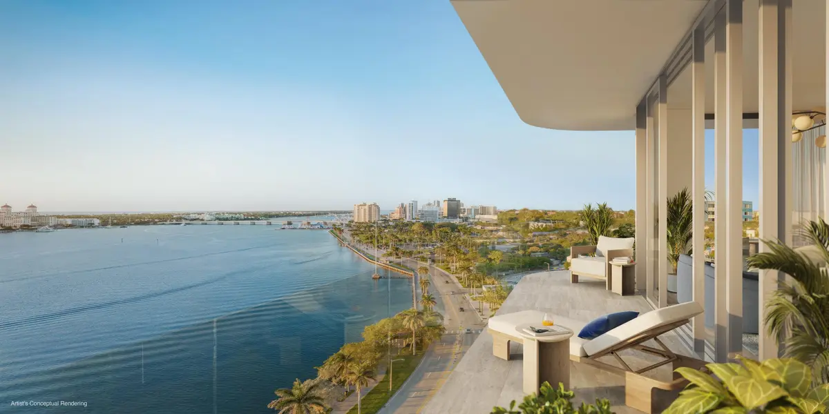 Balcony at 1745 N Flagler Drive 2606, West Palm Beach