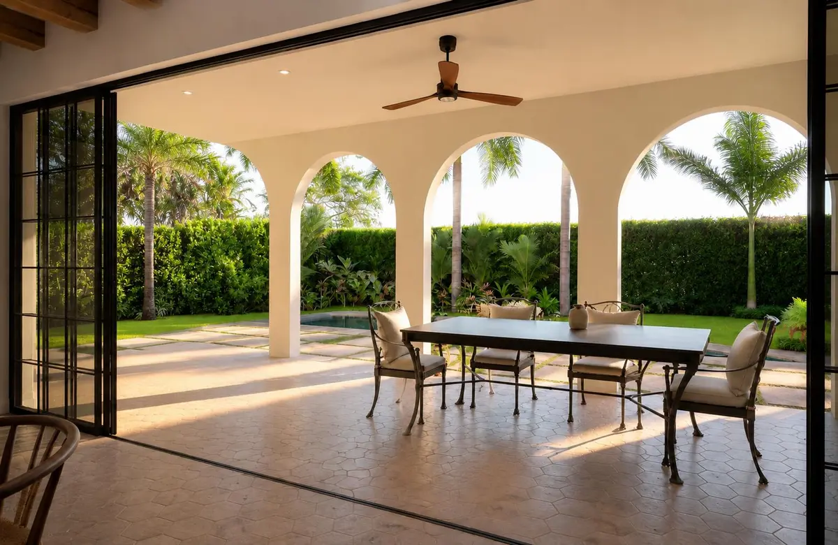 BACK YARD / PATIO at 339 Palmetto Street, West Palm Beach