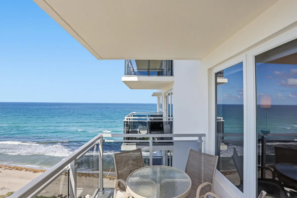 EAST BALCONY at 2066 N Ocean Boulevard 14nw, Boca Raton