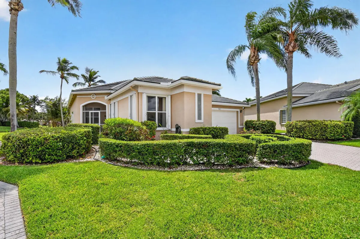 exterior front at 7760 Carrington Court, Boynton Beach