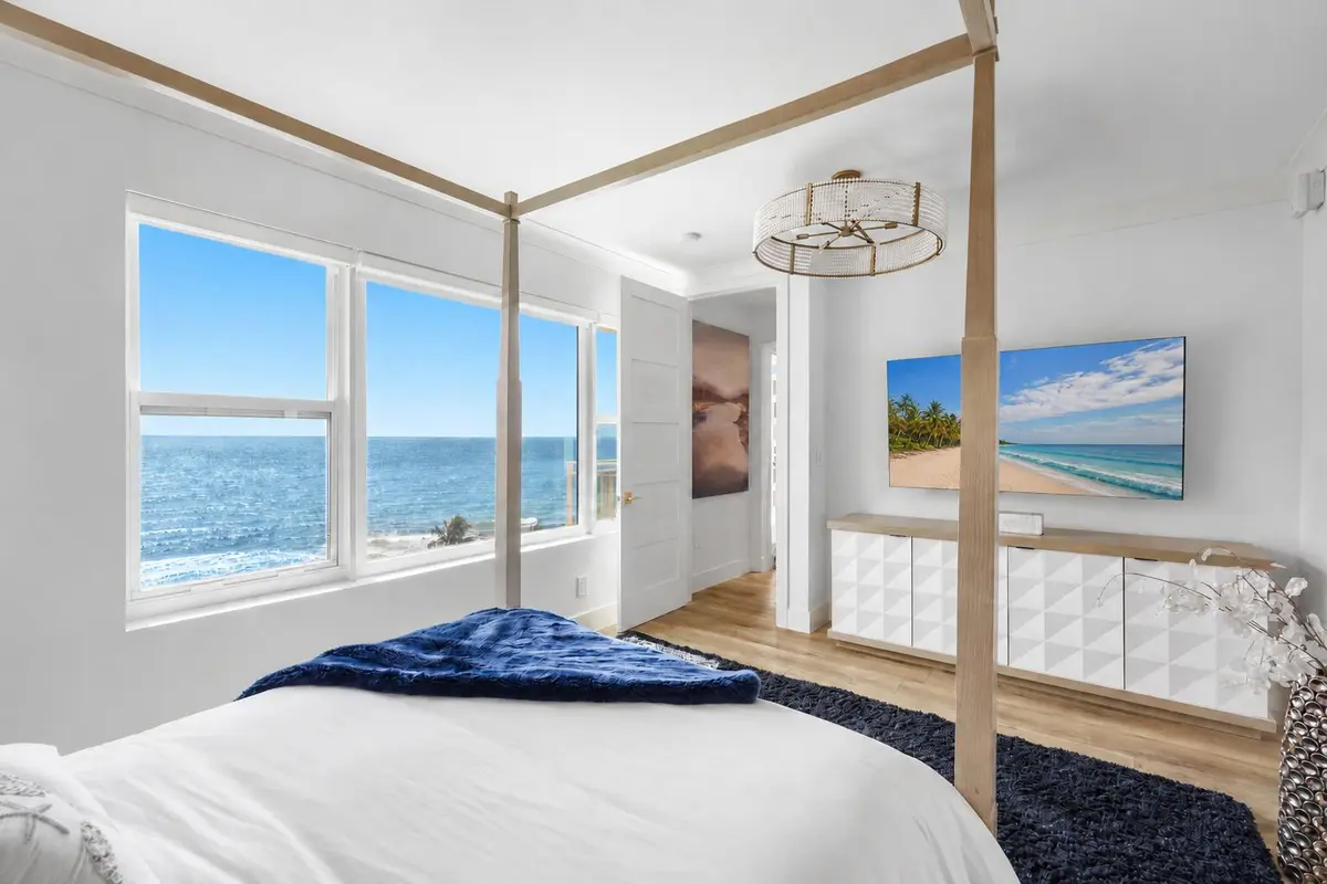 Primary Ocean View at 2921 S Ocean Boulevard 704, Highland Beach