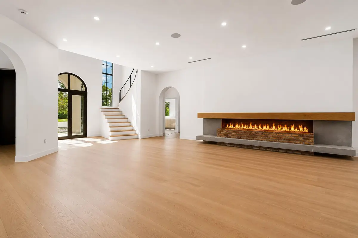 AI Enhanced Fireplace 3 at 298 NE 8th Street, Boca Raton