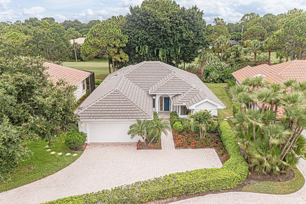 Aerial View at 3390 SE Putnam Court, Stuart
