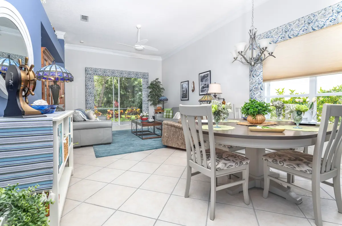 Dinette Living Area at 3785 NW Deer Oak Drive, Jensen Beach