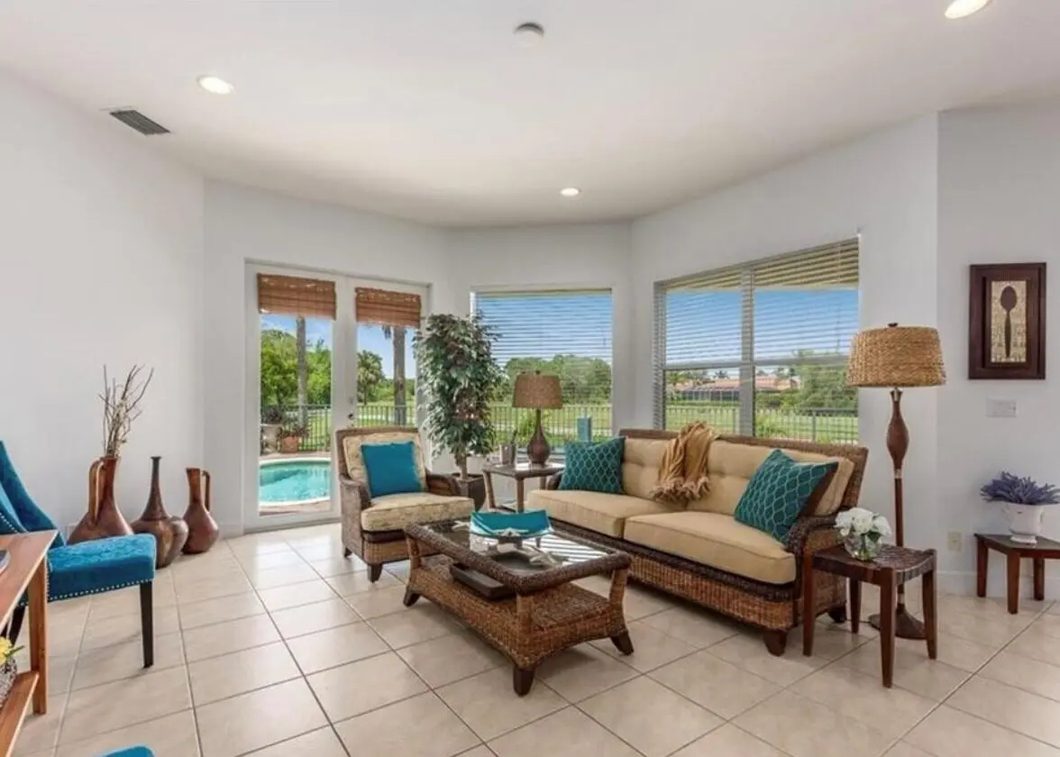 Family Room at 850 SW Palm Cove Drive, Palm City