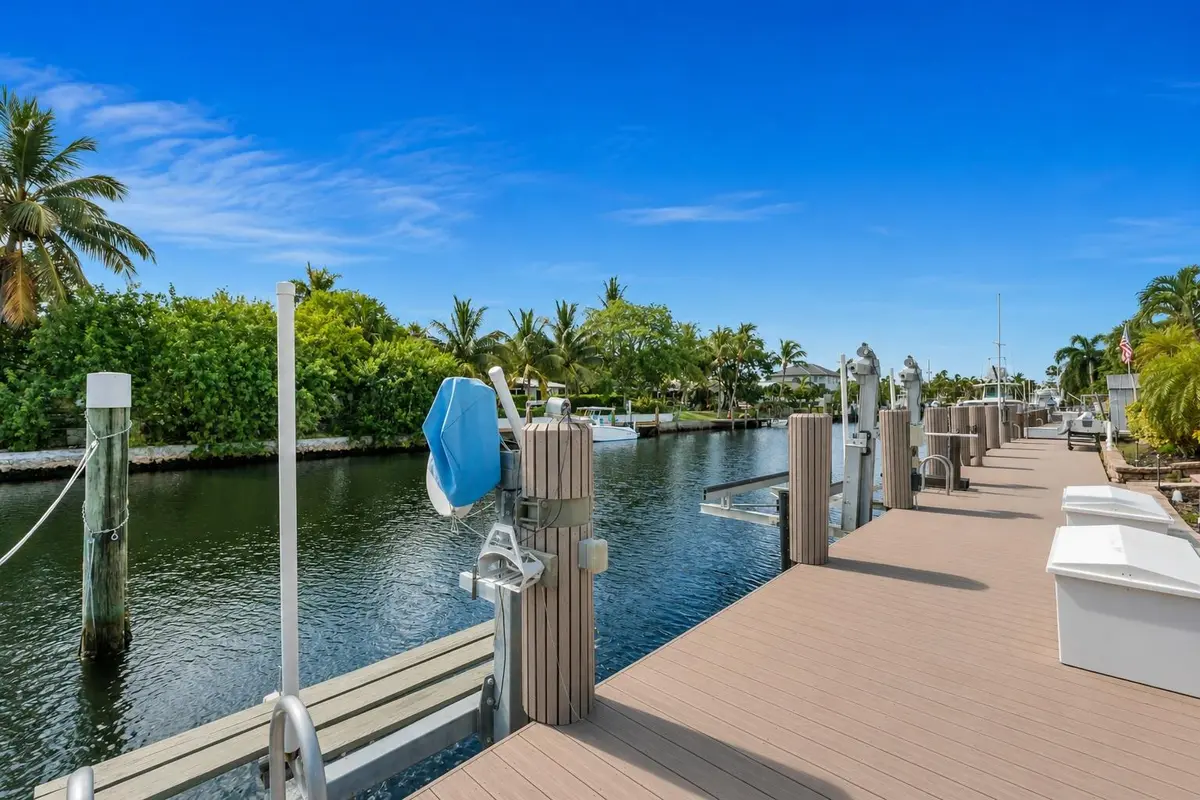 Dock area at 4020 NE 24th Avenue, Lighthouse Point