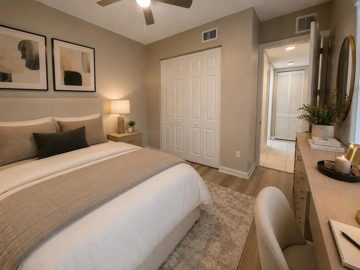 Secondary Bedroom at 7911 NW 128th Lane 11-c, Parkland