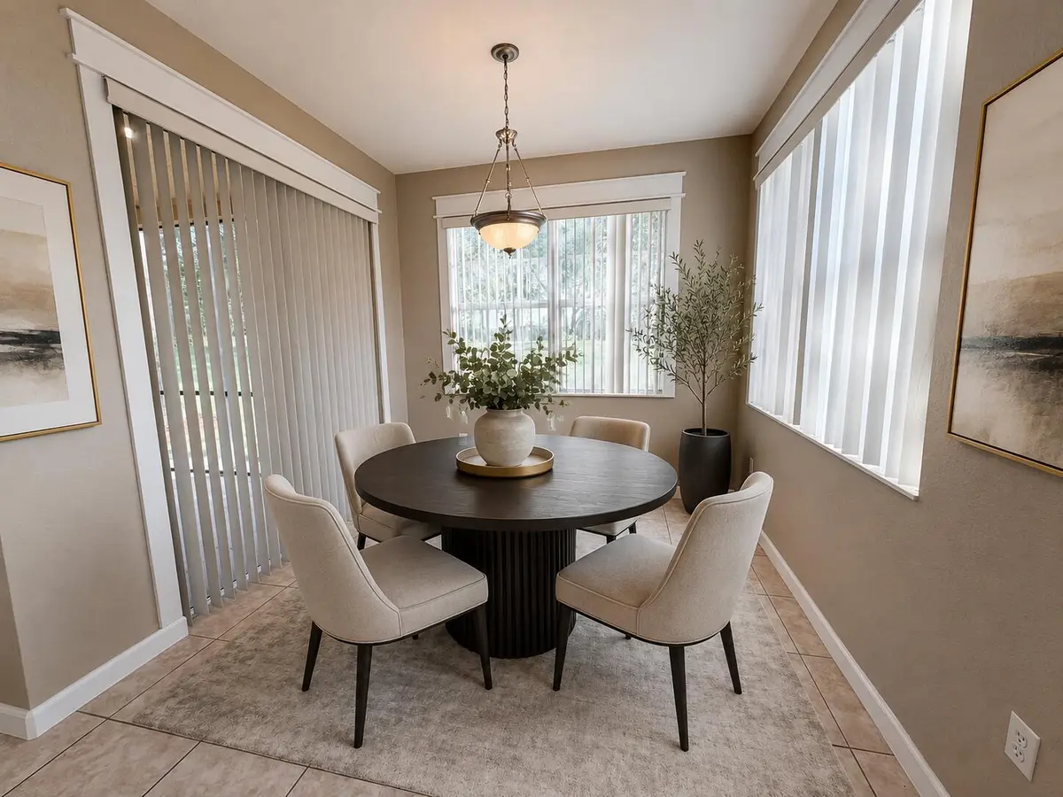 Dining Room at 7911 NW 128th Lane 11-c, Parkland