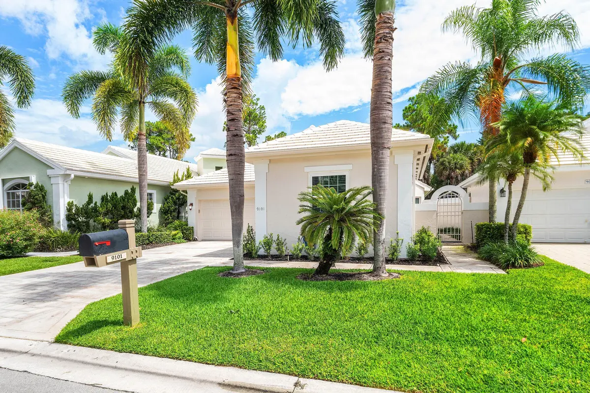 Front Elevation at 9101 Baybury Lane, West Palm Beach