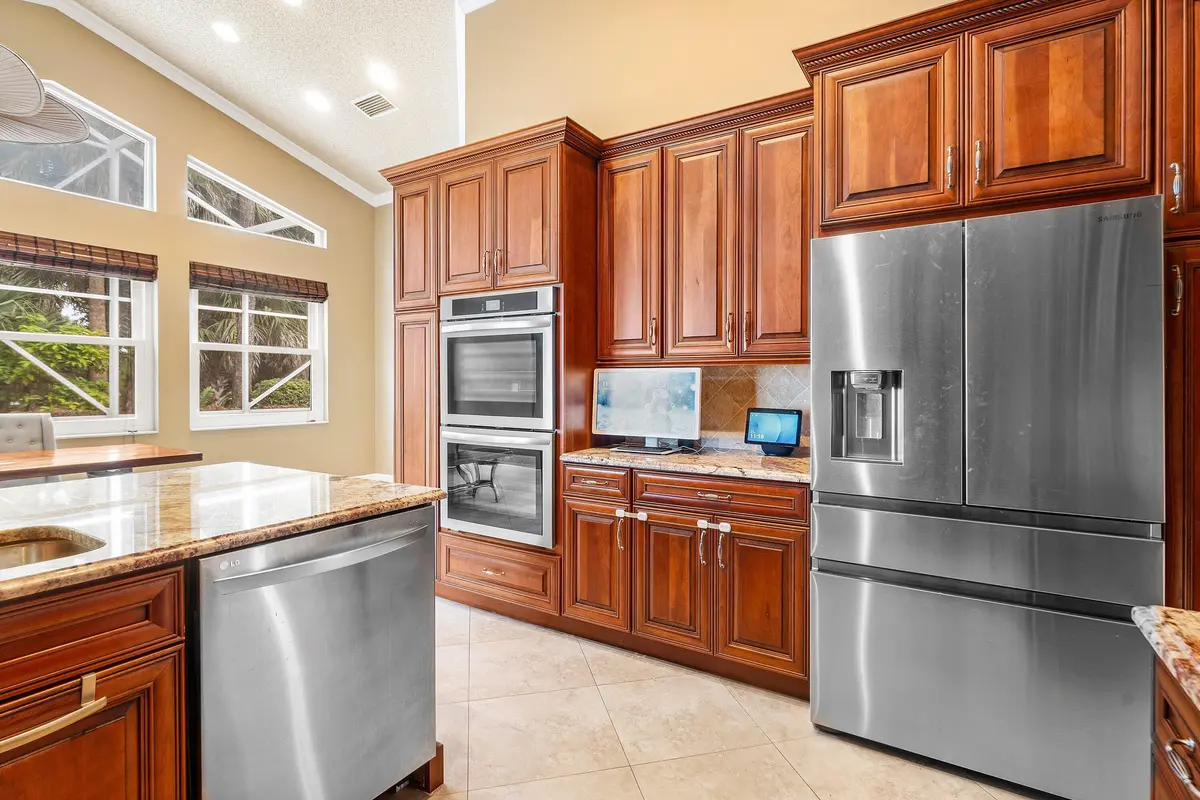 Kitchen at 9101 Baybury Lane, West Palm Beach