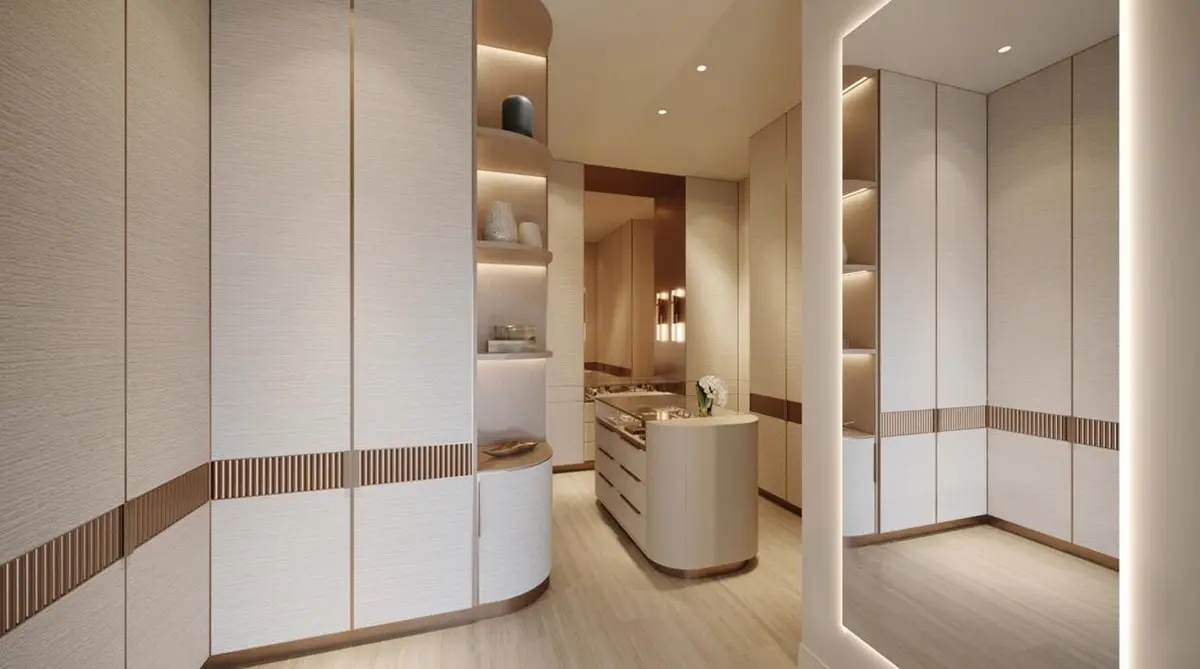 Primary Closet at 1745 N Flagler Drive 2702, West Palm Beach
