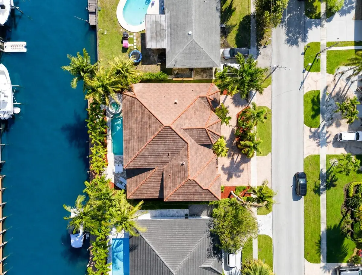 Aerial at 2221 NE 48th Court, Lighthouse Point