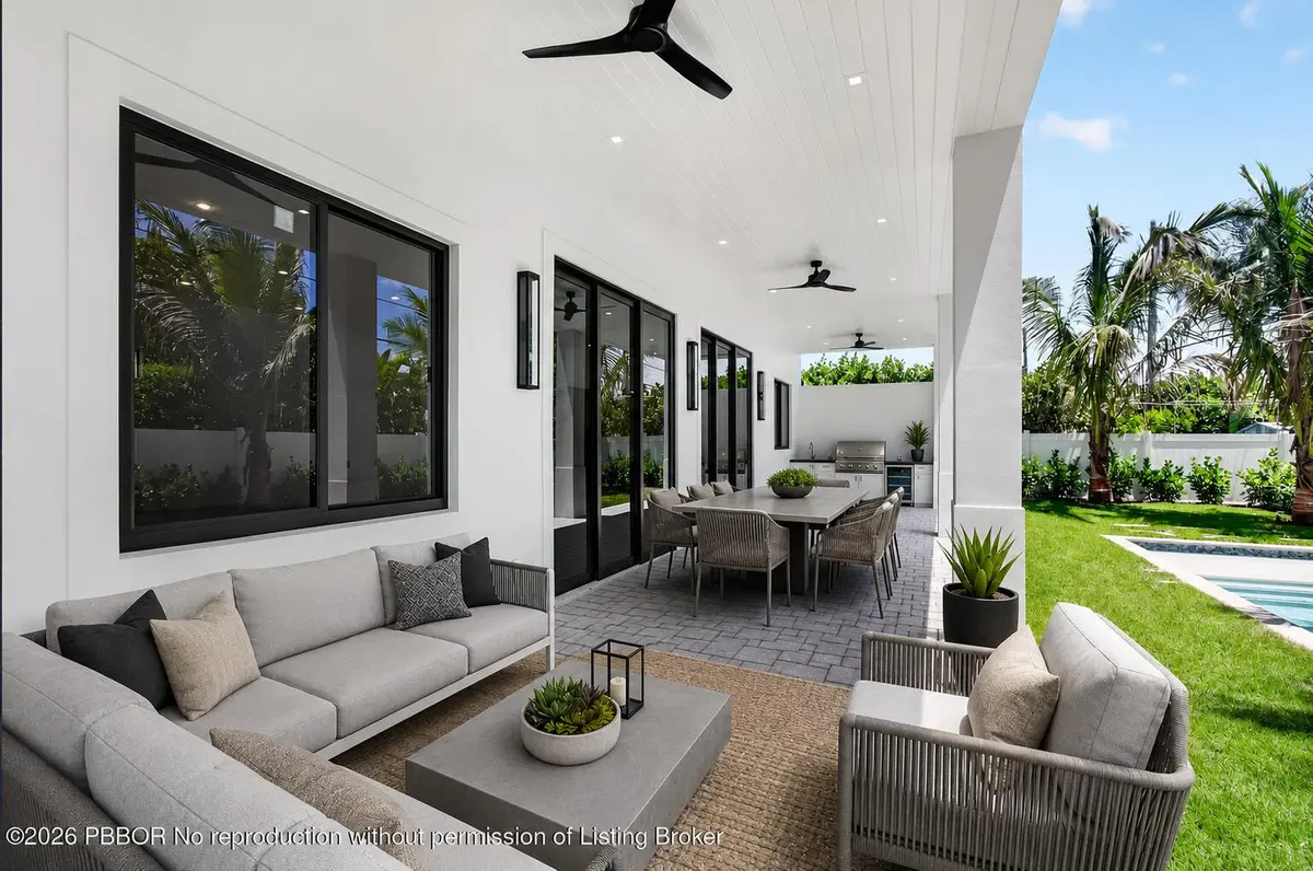 Virtually staged/enhanced at 354 Leigh Road, West Palm Beach