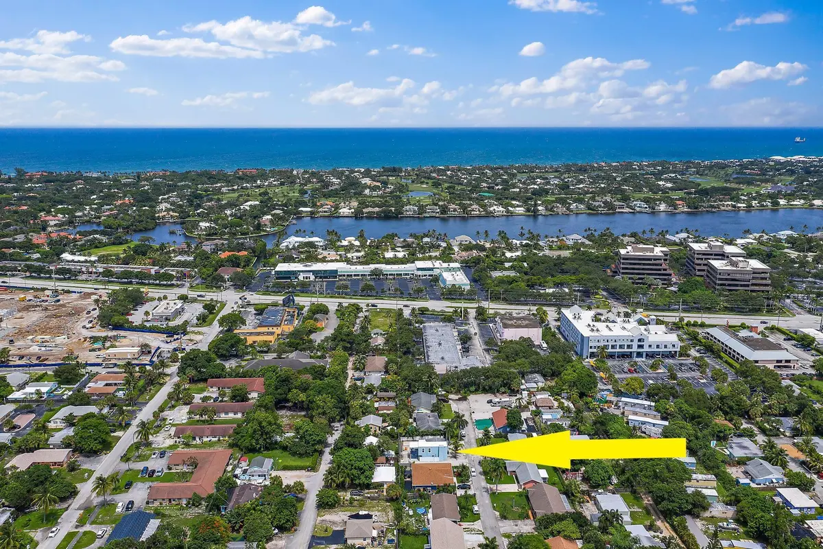 Exterior Aerial at 1779 Len Drive 1, North Palm Beach