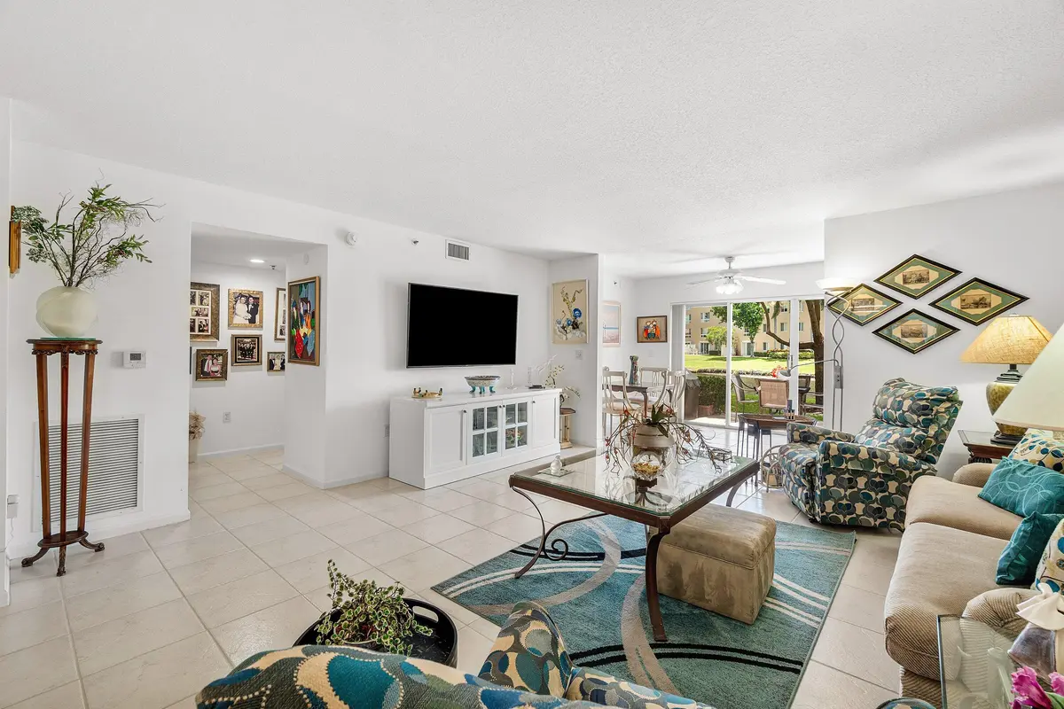 HALLWAY TO PRIMARY BEDROOM at 12560 Majesty Circle 104, Boynton Beach
