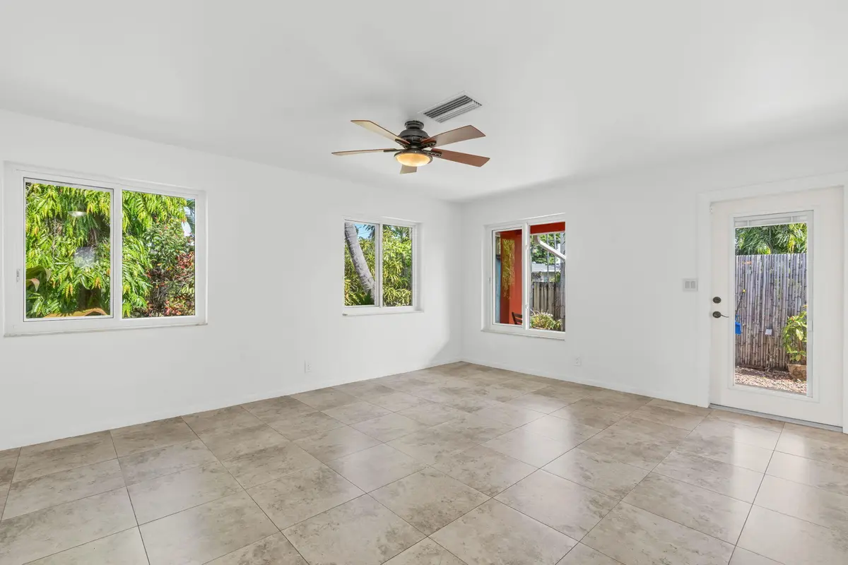 Living room at 736 - 738 NE 36th Street, Oakland Park