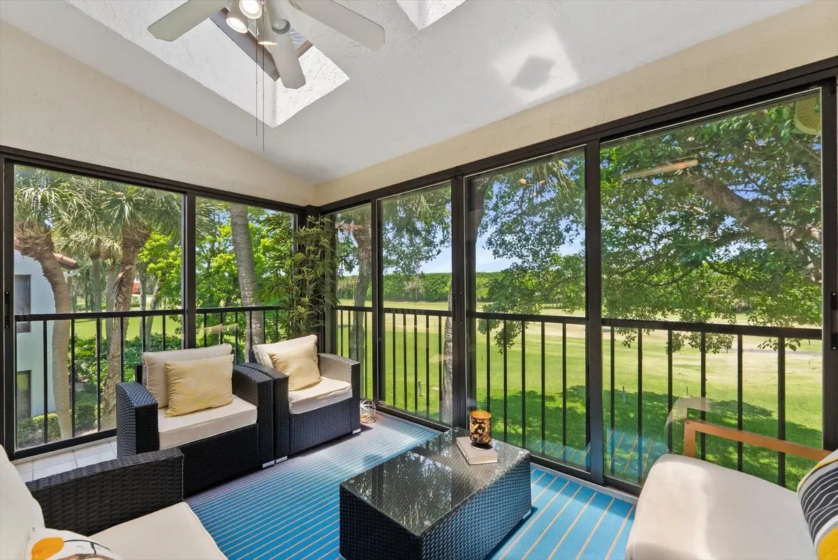 Screened Lanai at 7884 Seville Place 1302, Boca Raton