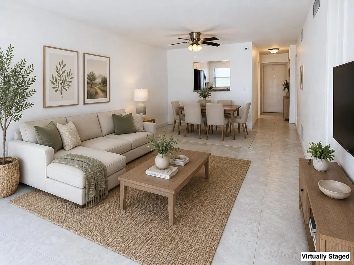 Living-Dining landscape at 2016 S Federal Highway 404, Boynton Beach