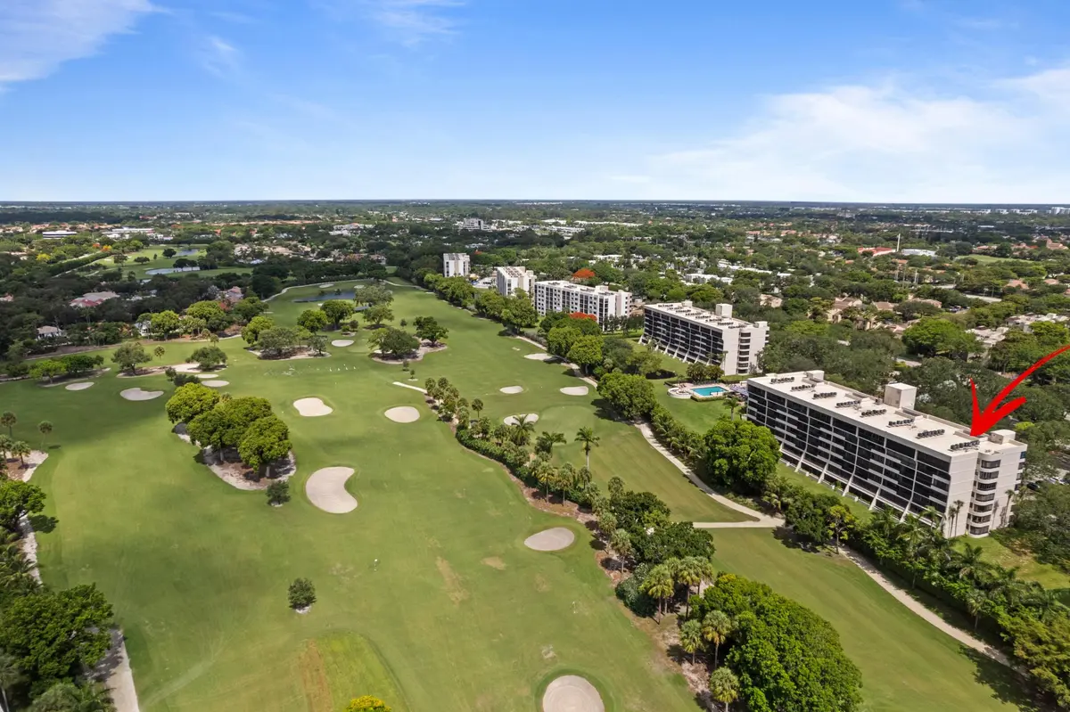 Aerial Neighborhood View at 6420 Boca Del Mar Drive 601, Boca Raton
