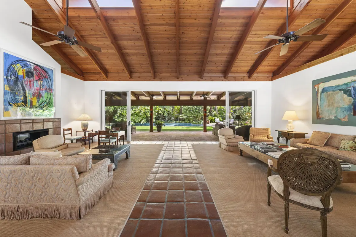 Living Room at 6 La Costa Way, Palm Beach