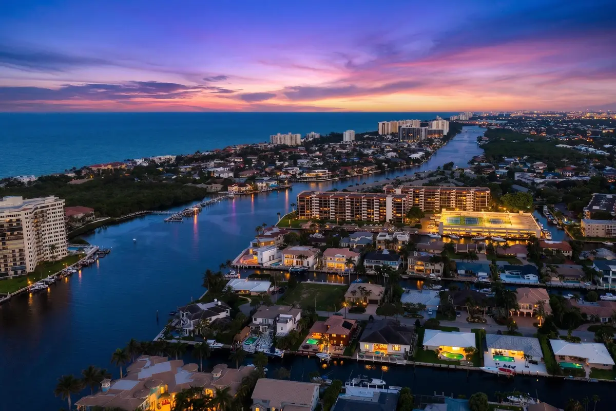 Intracoastal waterway at 876 Forsyth Street, Boca Raton
