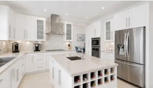 AI REIMAGINED KITCHEN COLOR at 19245 Skyridge Circle, Boca Raton