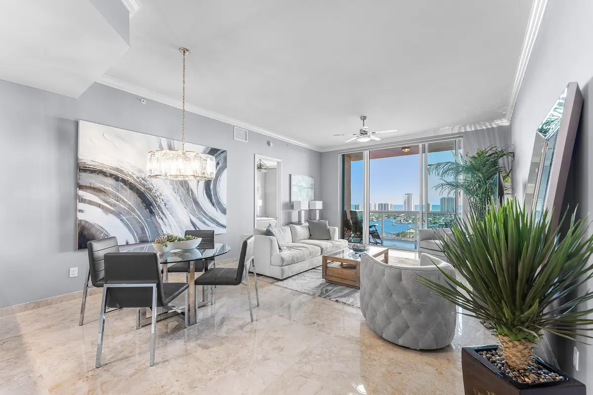 Open Living Area at 2640 Lake Shore Drive 2215, Riviera Beach