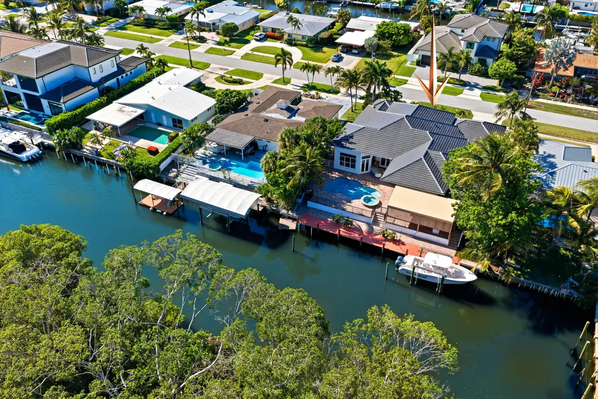 AERIAL VIEW at 608 Inlet Road, North Palm Beach