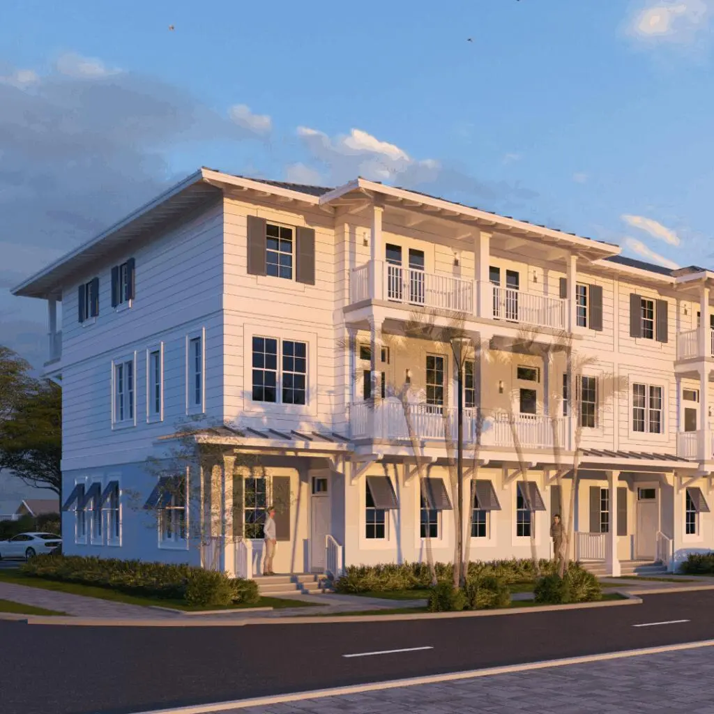 Building-Side-Townhome-View-view- at 9025 SE Bridge Road A, Hobe Sound