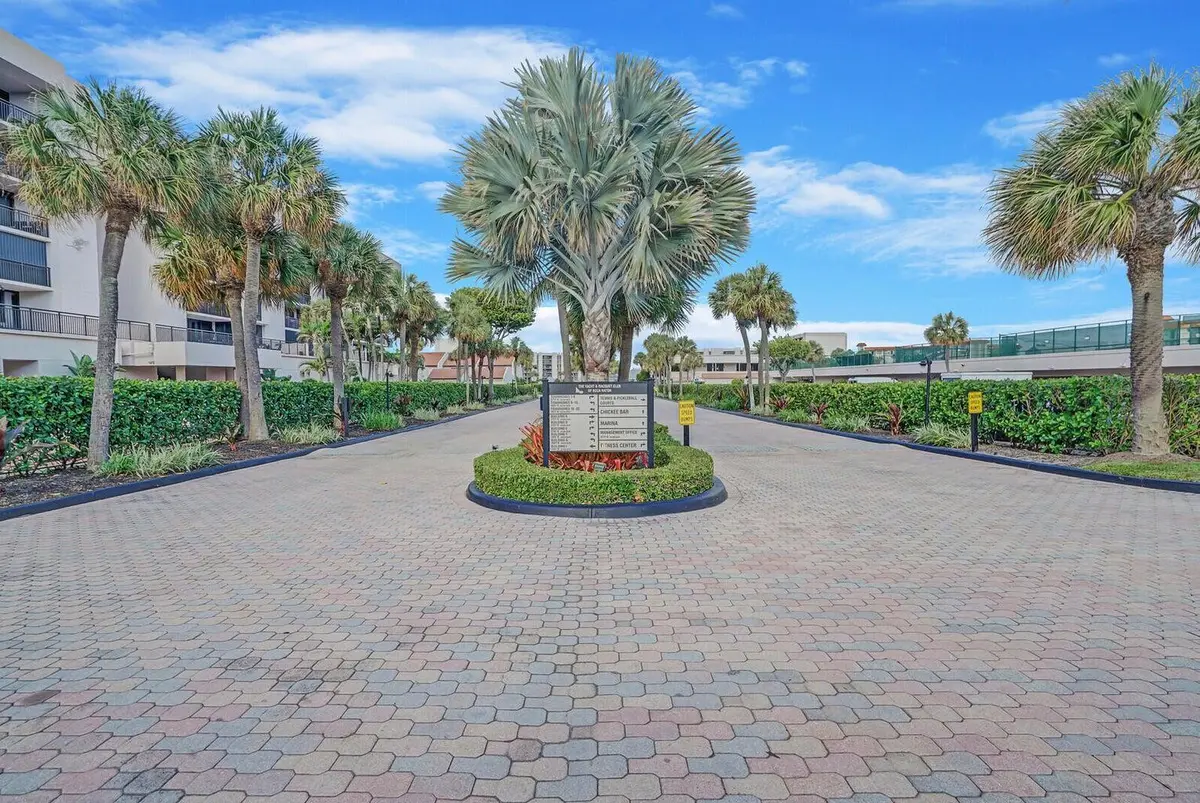 Community Entrance at 2687 N Ocean Boulevard G-305, Boca Raton