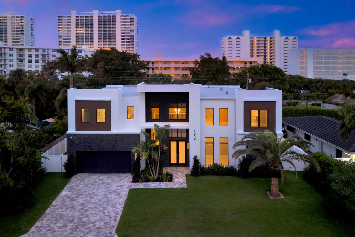 FRONT ELEVATION at 2930 Cadiz Road, Boca Raton