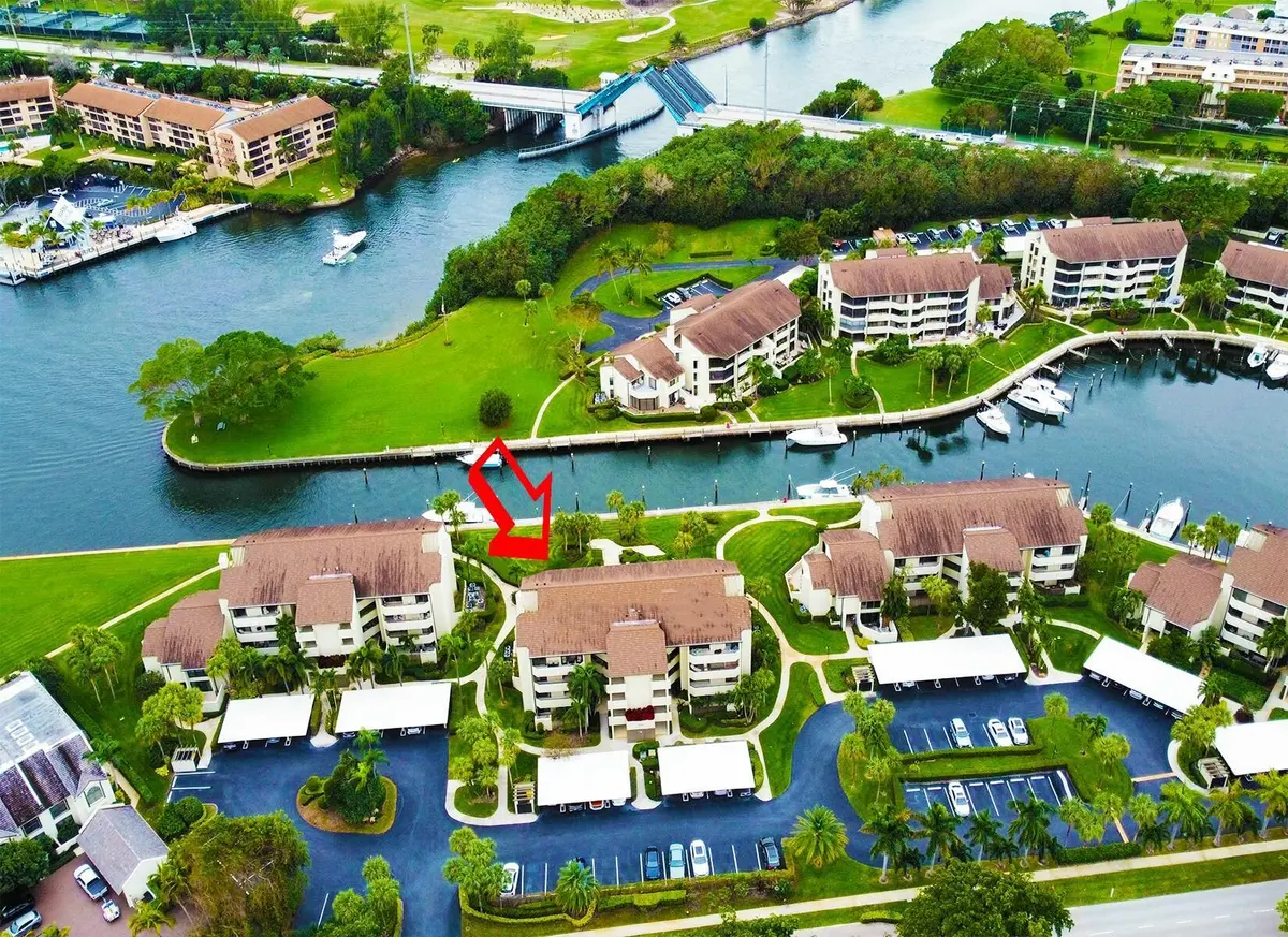 Harbor Village Aerial view at 1117 Marine Way K2l, North Palm Beach