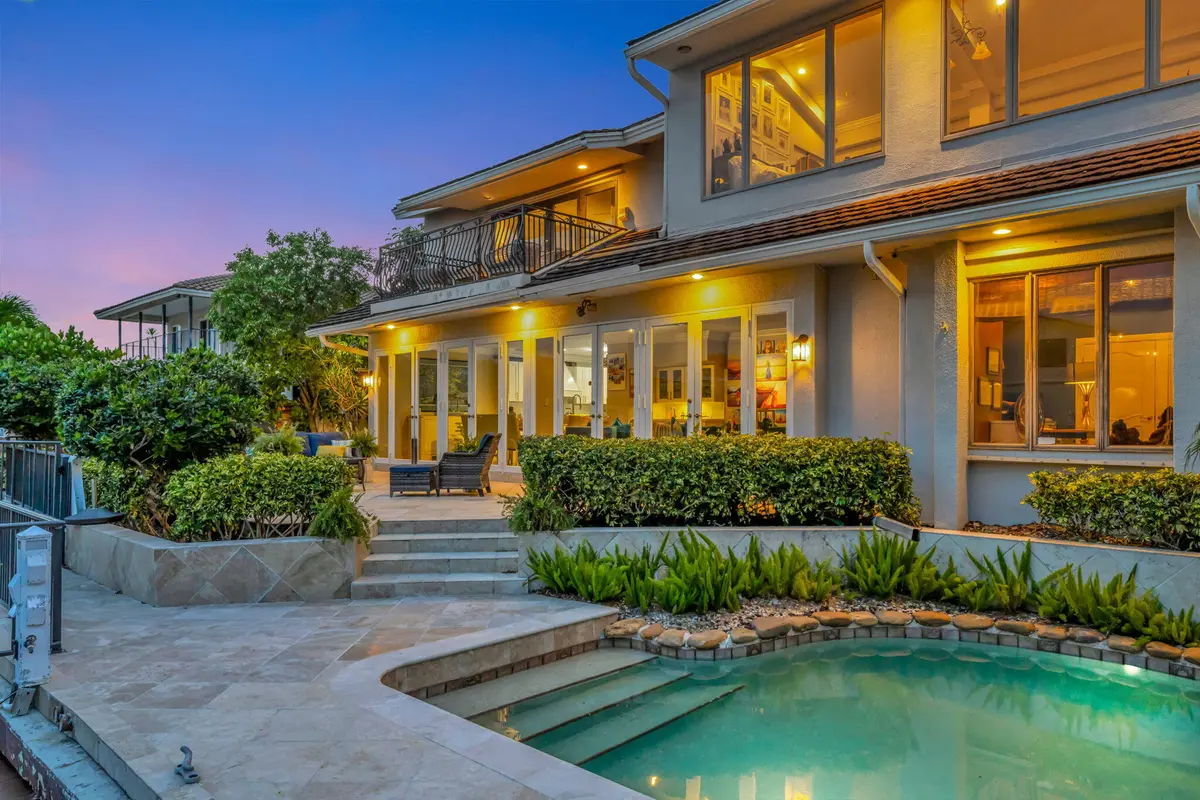 022-Twilight-Rear-Elevation-Hero at 3110 NE 47th Street, Fort Lauderdale