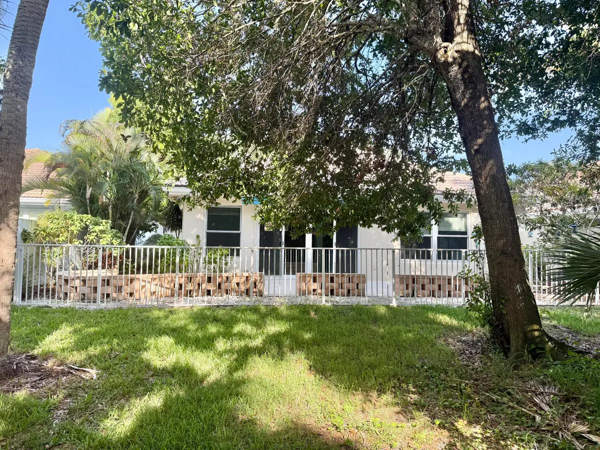 rear View from Preserve at 198 Hampton Circle, Jupiter