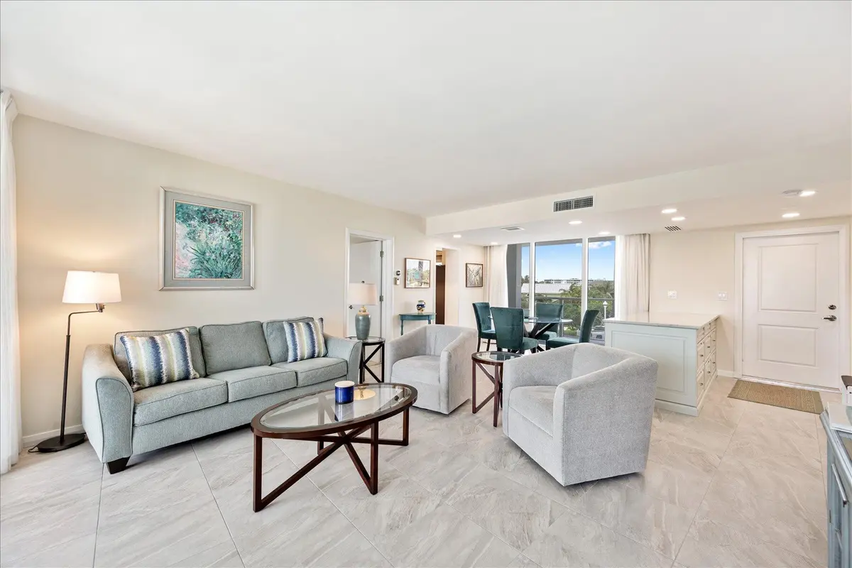 Living Area at 1213 S Ocean Boulevard 2-e, Delray Beach