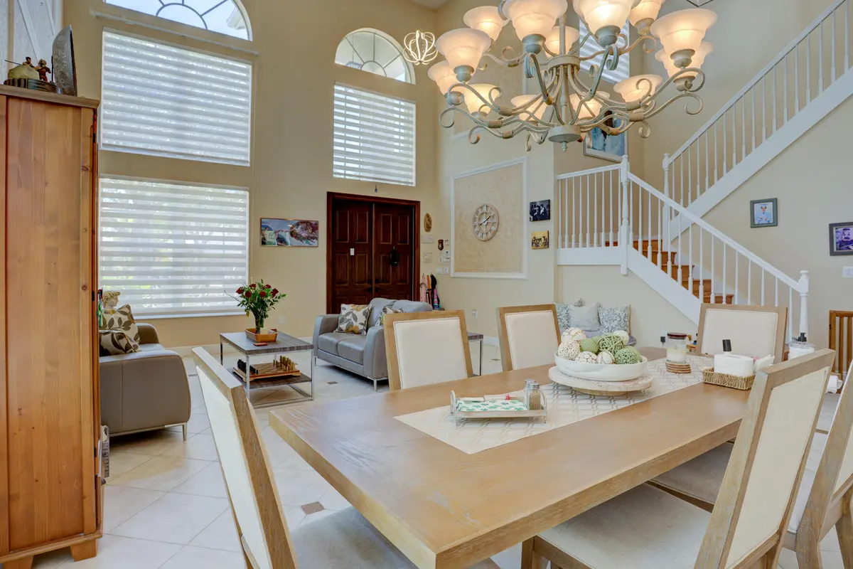 07_main living room & dining at 19644 Estuary Drive, Boca Raton