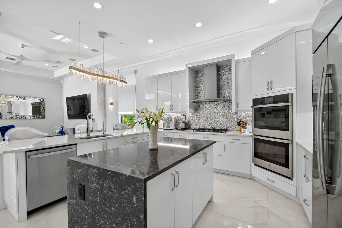 Waterfall Island Kitchen at 11158 Glen Orchard Lane, Boynton Beach