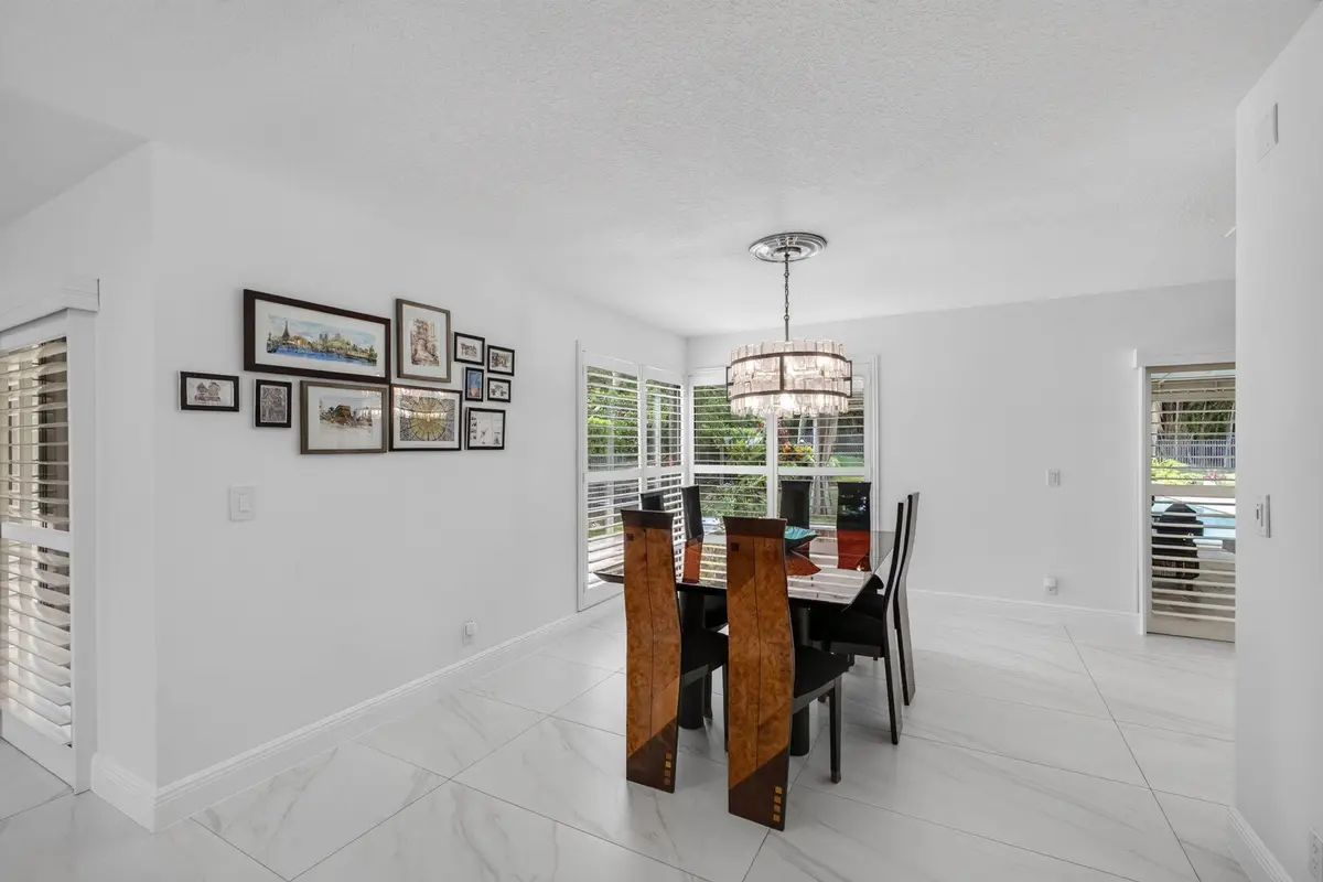 Dining Room at 6188 Celadon Circle, Palm Beach Gardens