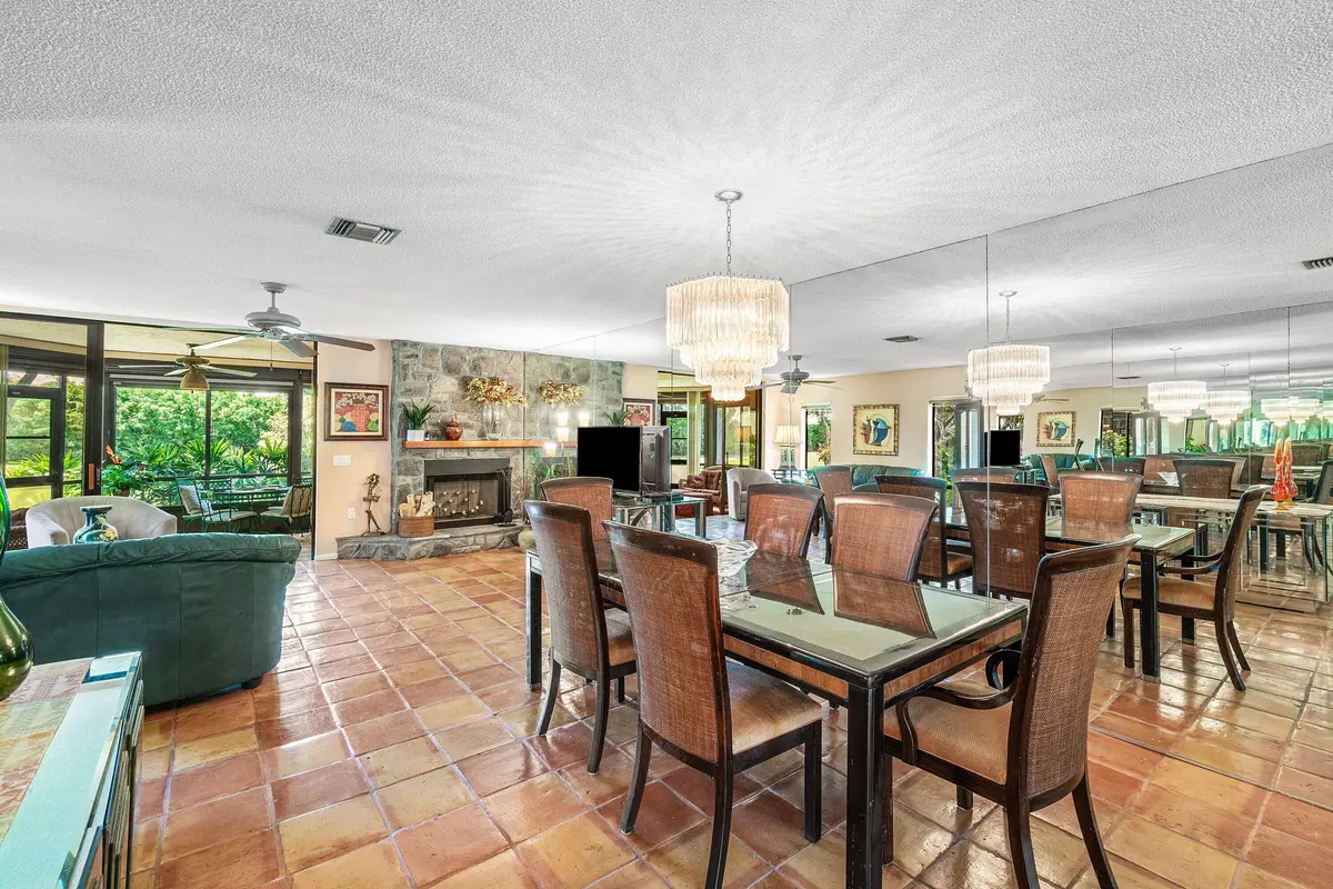 Large Living/Dining Area at 5355 10th Fairway Drive 1, Delray Beach