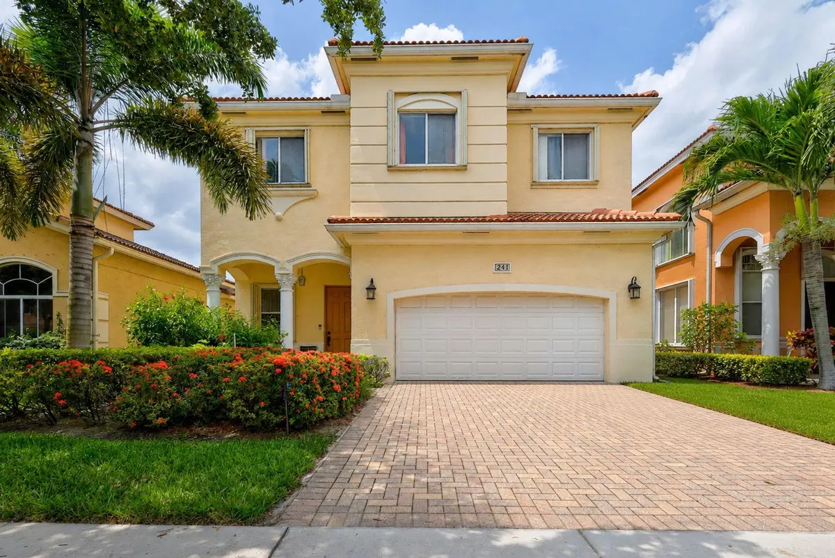 241 front at 241 Gazetta Way, West Palm Beach