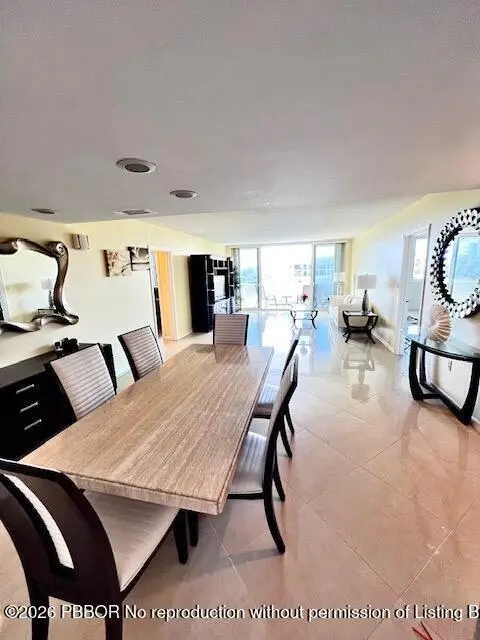 Dining Area at 2773 S Ocean Boulevard 414, Palm Beach