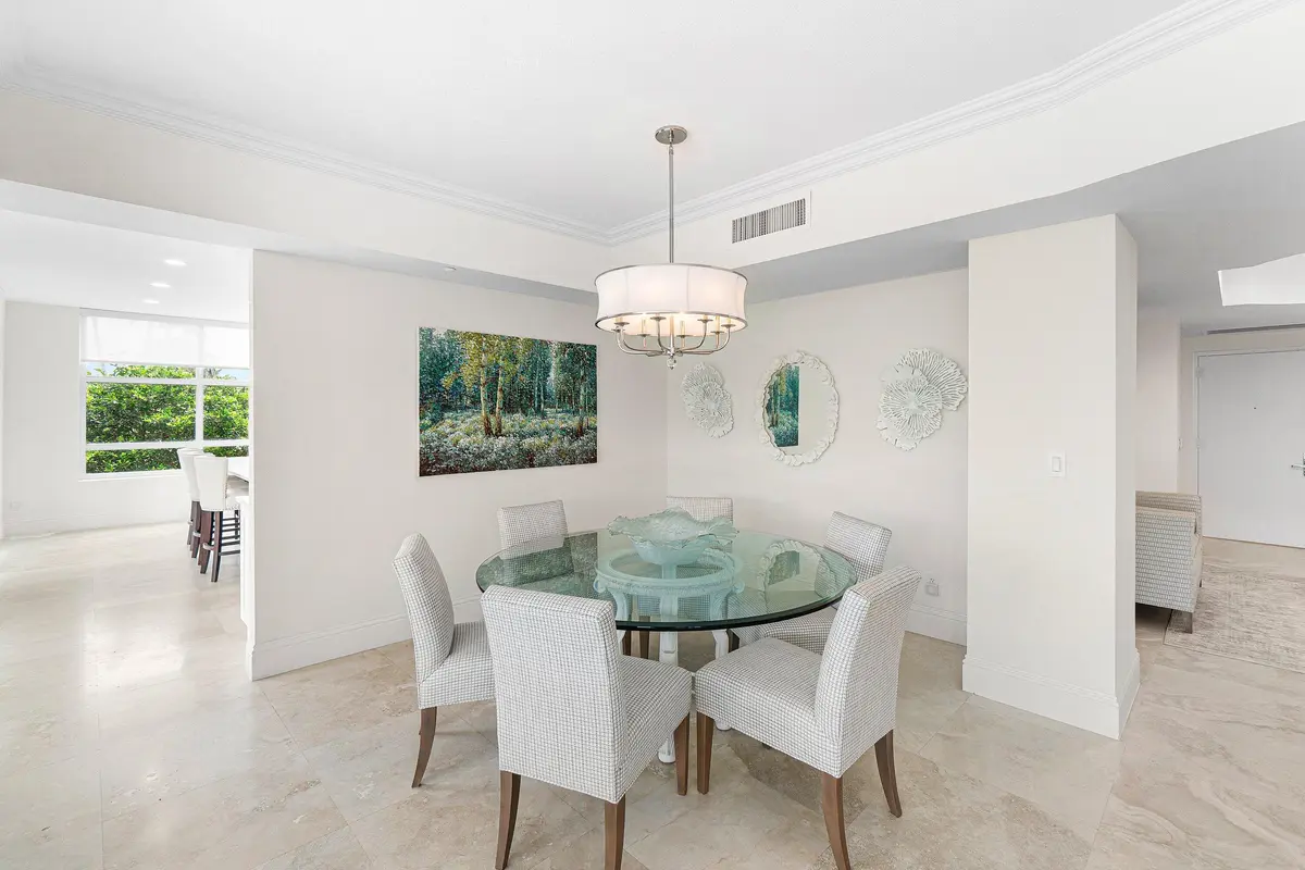 DINING AREA at 3720 S Ocean Boulevard 208, Highland Beach