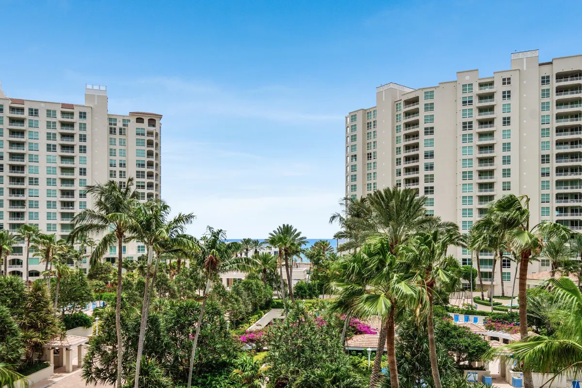 EAST VIEWS FROM BALCONY at 3720 S Ocean Boulevard 502, Highland Beach