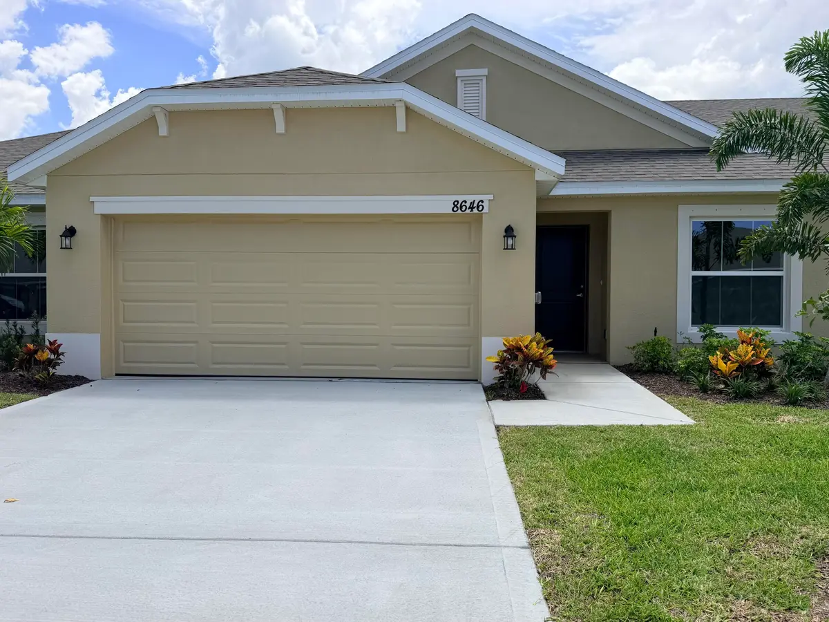 Front Exterior at 8646 Giovanni Avenue, Fort Pierce