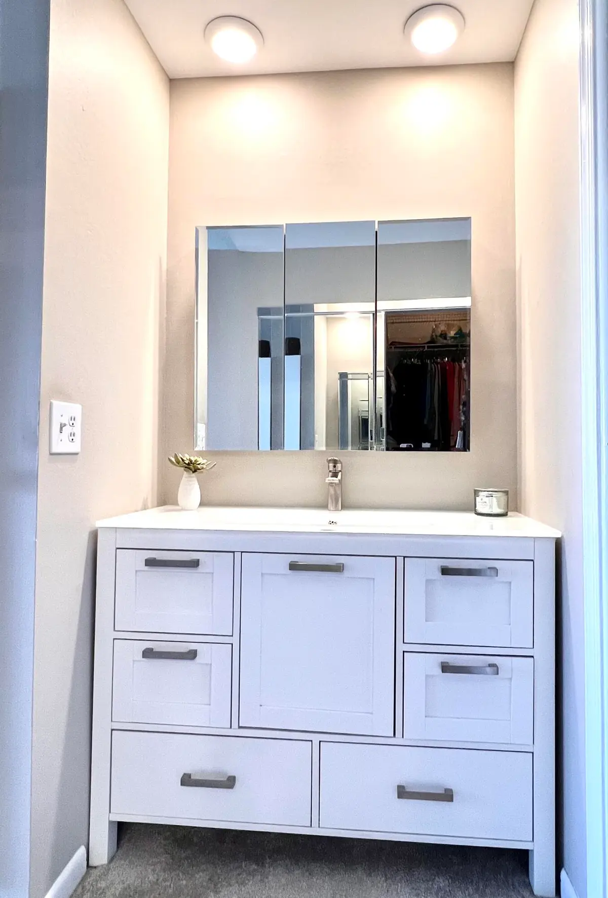 Primary Bath at 100 Paradise Harbour Boulevard 506, North Palm Beach