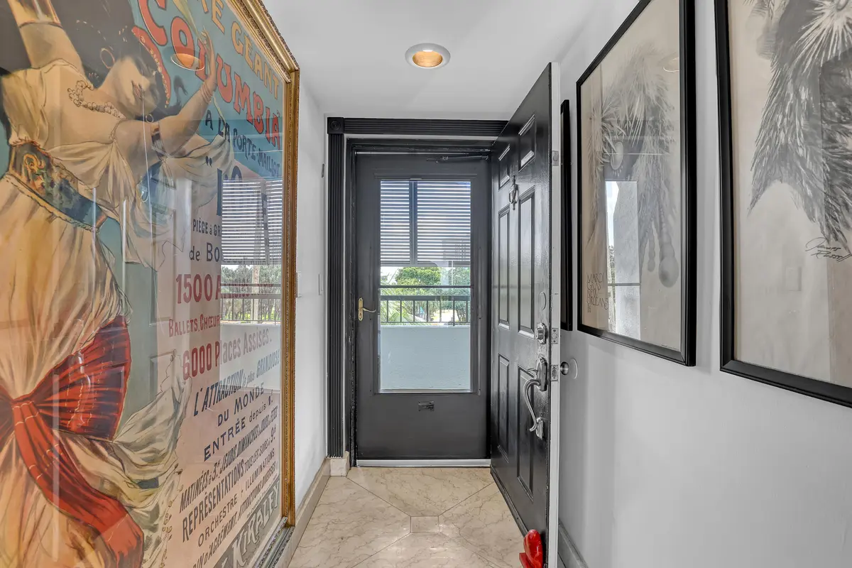 Foyer — Light & Bright Entry at 356 Golfview Road 403, North Palm Beach