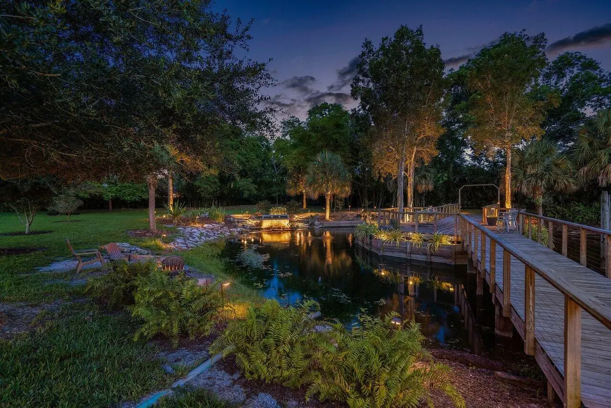 Twilight Party Deck at 6624 Dillman Road, Greenacres